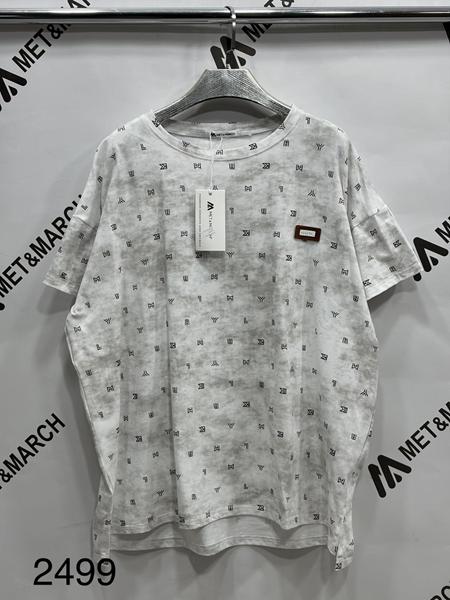 Футболка Met&March (one size) 2499-8 grey (лето)