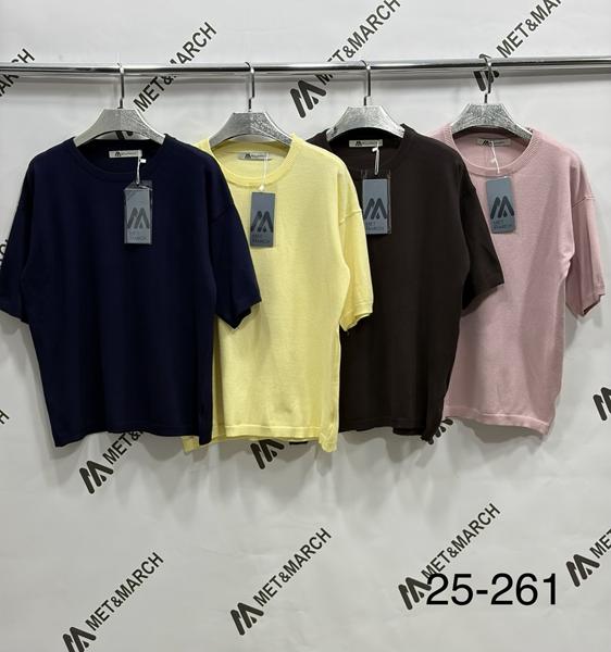 Футболка Met&March (one size) 25-261 yellow (лето)