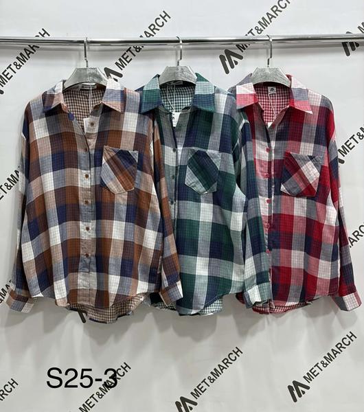 Рубашка Met&March (one size) 25-3 red (деми)