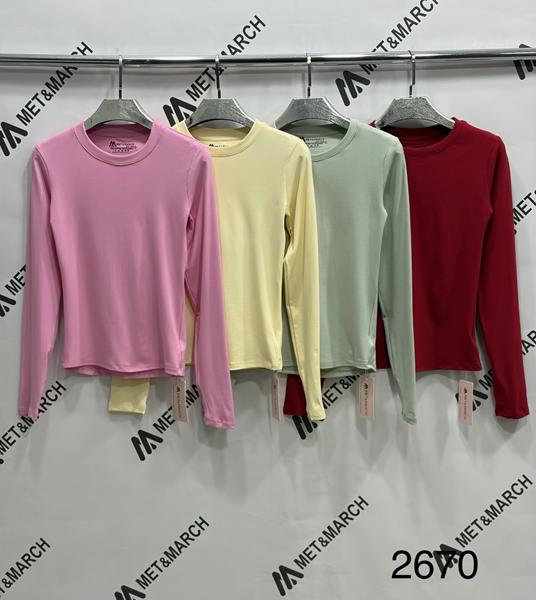 Свитер Met&March (S-XL) 2670 red (деми)