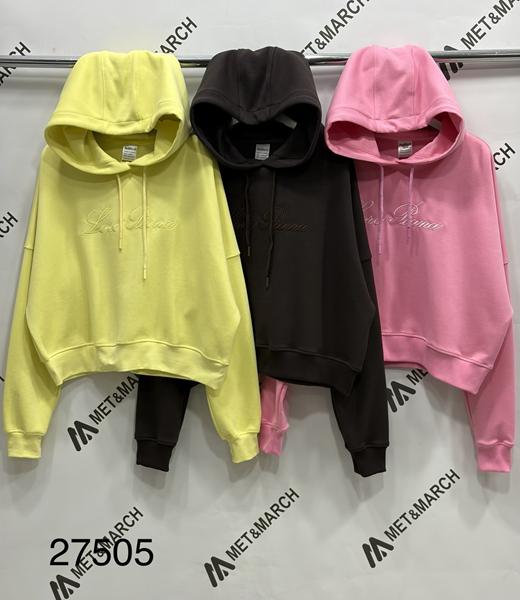 Батник Met&March (S-L) 27505 yellow (деми)