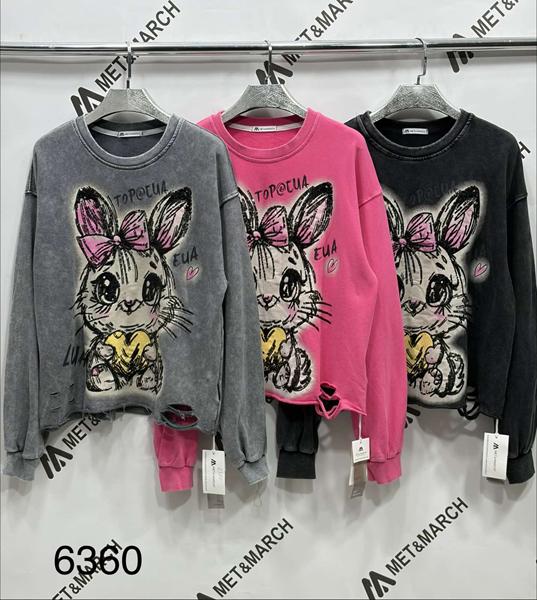 Свитер Met&March (one size) 6360 grey (деми)