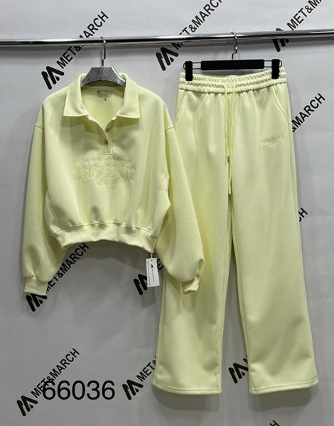 Костюм спорт Met&March (S-L) 66036 yellow (деми)