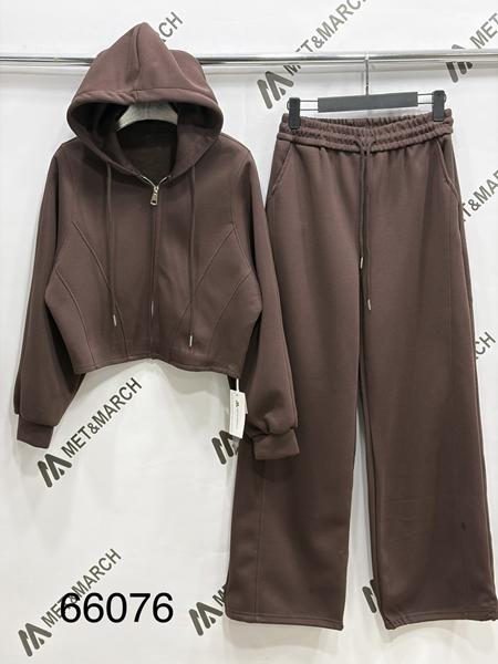 Костюм спорт Met&March (S-L) 66076 brown (деми)