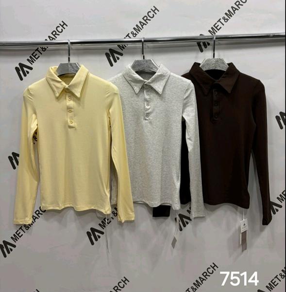 Свитер Met&March (S-L) 7514 yellow (деми)