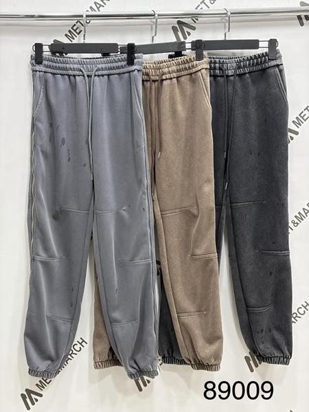 Штаны спорт Met&March (S-L) 89009 l.grey (деми)