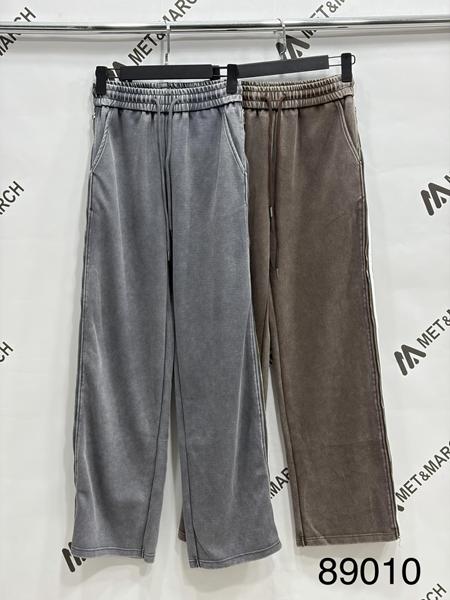 Штаны спорт Met&March (S-L) 89010 brown (деми)