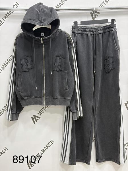 Костюм спорт Met&March (S-M) 89107 d.grey (деми)