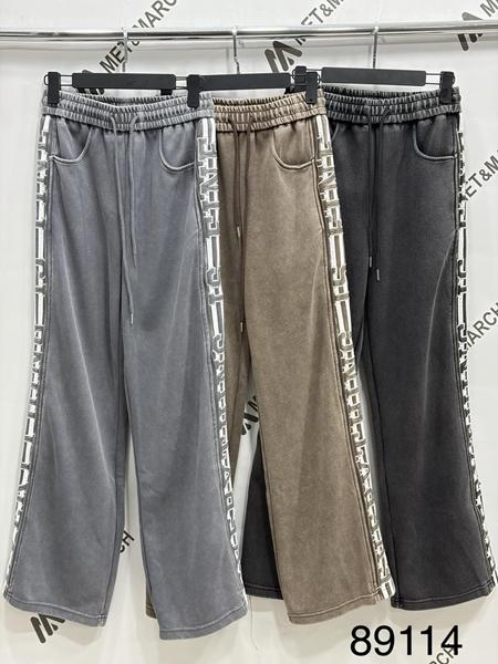 Штаны спорт Met&March (S-L) 89114 grey (деми)