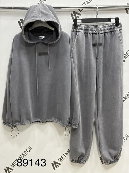 Костюм спорт Met&March (S-L) 89143 grey (деми)