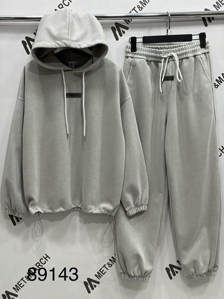 Костюм спорт Met&March (S-L) 89143 l.grey (деми)