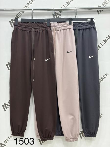 Штаны спорт Met&March (S-L) 1503 brown (деми)