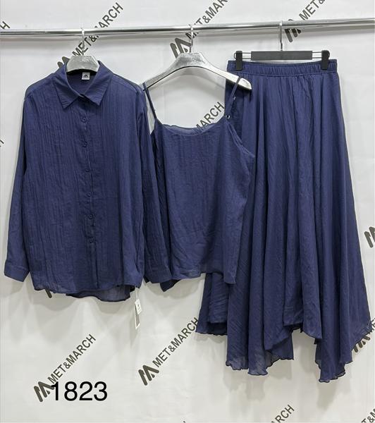 Костюм Met&March (one size) 1823 blue (лето)