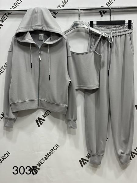 Костюм спорт Met&March (S-L) 3035 grey (деми)