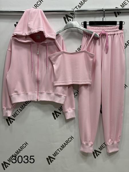 Костюм спорт Met&March (S-L) 3035 pink (деми)