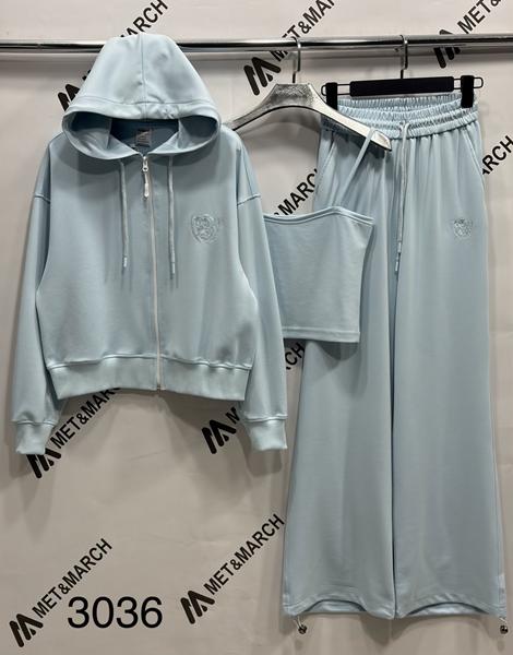 Костюм спорт Met&March (S-L) 3036 l.blue (деми)