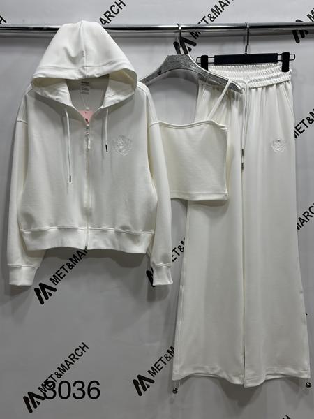 Костюм спорт Met&March (S-L) 3036 white (деми)