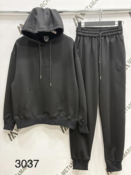 Костюм спорт Met&March (S-L) 3037 black (деми)