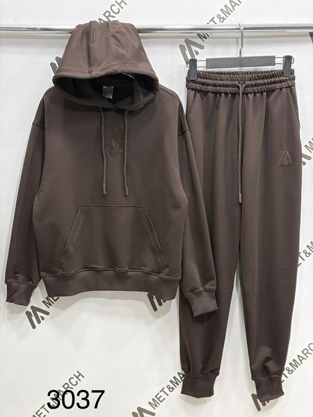 Костюм спорт Met&March (S-L) 3037 d.brown (деми)