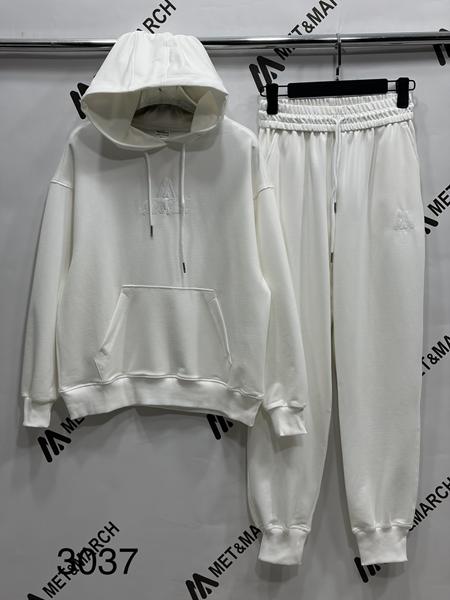 Костюм спорт Met&March (S-L) 3037 white (деми)