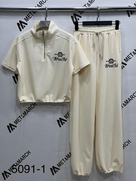 Костюм спорт Met&March (S-XL) 5091-1 l.beige (деми)