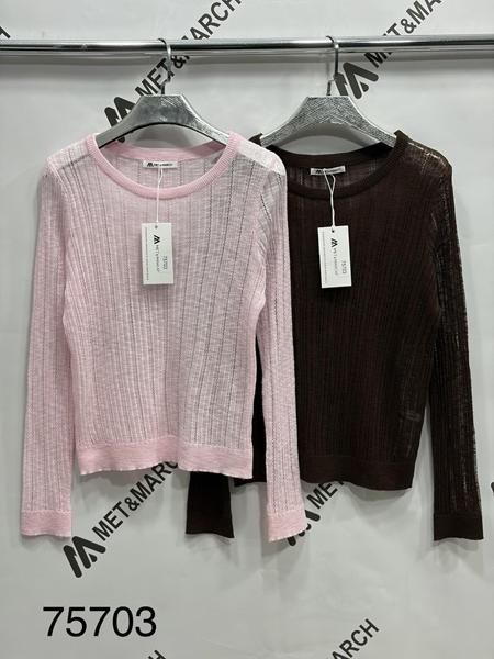 Свитер Met&March (one size) 75703 brown (деми)