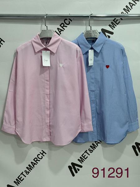 Рубашка Met&March (S-L) 91291 blue (деми)