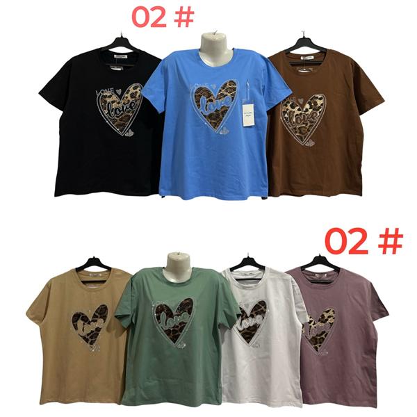 Футболка Katty (52-56) 02 mix (лето)