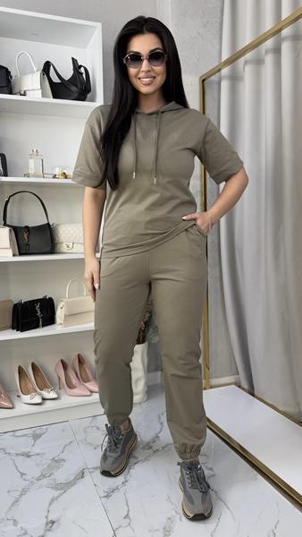 Костюм Katty (M-XL) 103-2 khaki (лето)