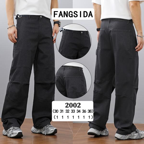 Джинсы Fangsida (30-38) 2002 black (деми)