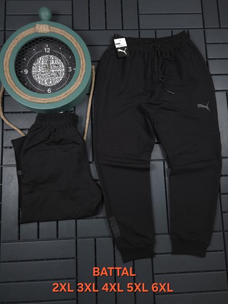 Штаны спорт Hous Of Timur (2XL-6XL) HT260 black (деми)