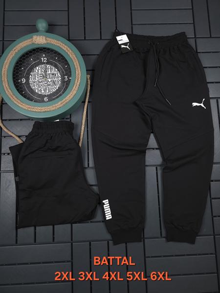 Штаны спорт Hous Of Timur (2XL-6XL) HT261 black (деми)