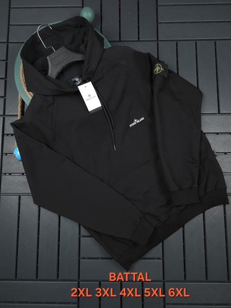 Батник Hous Of Timur (2XL-6XL) HT255 black (деми)