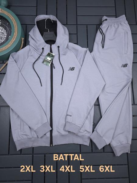 Костюм спорт Hous Of Timur (2XL-6XL) HT125 l.grey (деми)