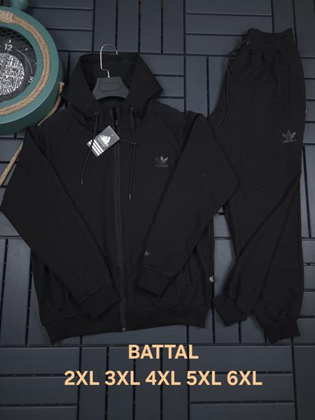 Костюм спорт Hous Of Timur (2XL-6XL) HT133 black (деми)