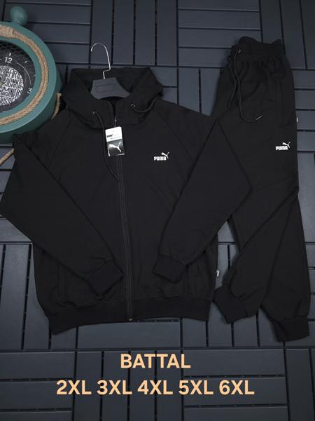 Костюм спорт Hous Of Timur (2XL-6XL) HT134 black (деми)