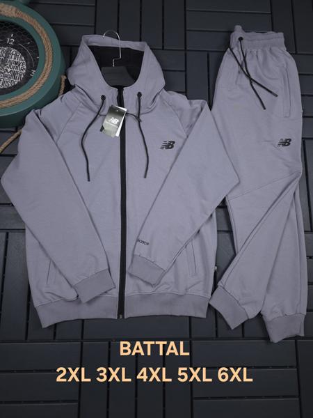 Костюм спорт Hous Of Timur (2XL-6XL) HT136 l.grey (деми)