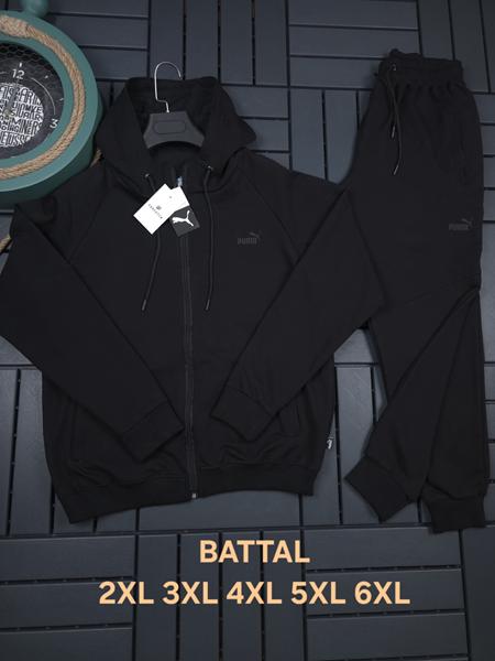 Костюм спорт Hous Of Timur (2XL-6XL) HT589 black (деми)