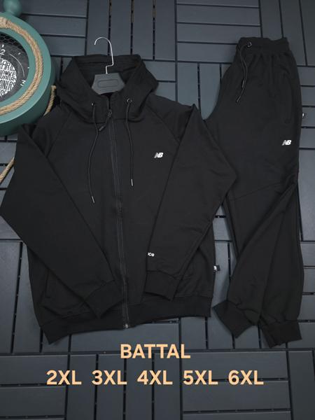 Костюм спорт Hous Of Timur (2XL-6XL) HT598 black (деми)