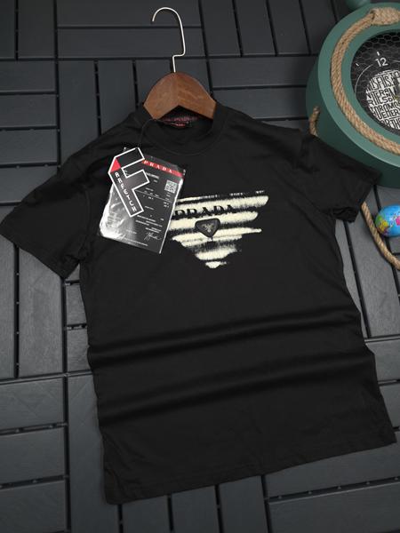 Футболка Hous Of Timur (S-2XL) HT661 black (лето)