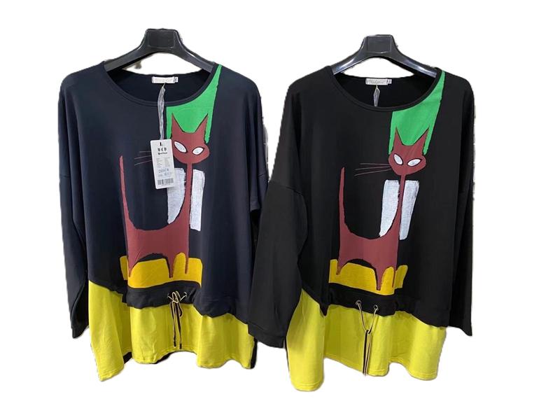 Свитер Immei (6XL-8XL) 2697 black (деми)