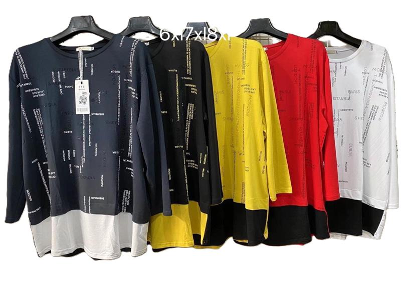 Свитер Immei (6XL-8XL) 3942 black (деми)