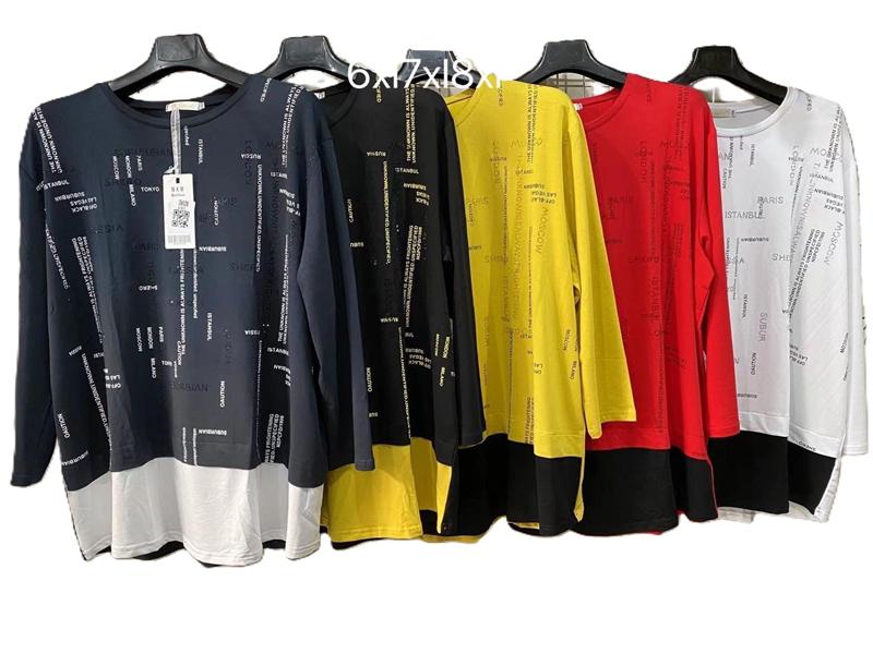 Свитер Immei (6XL-8XL) 3942 white (деми)