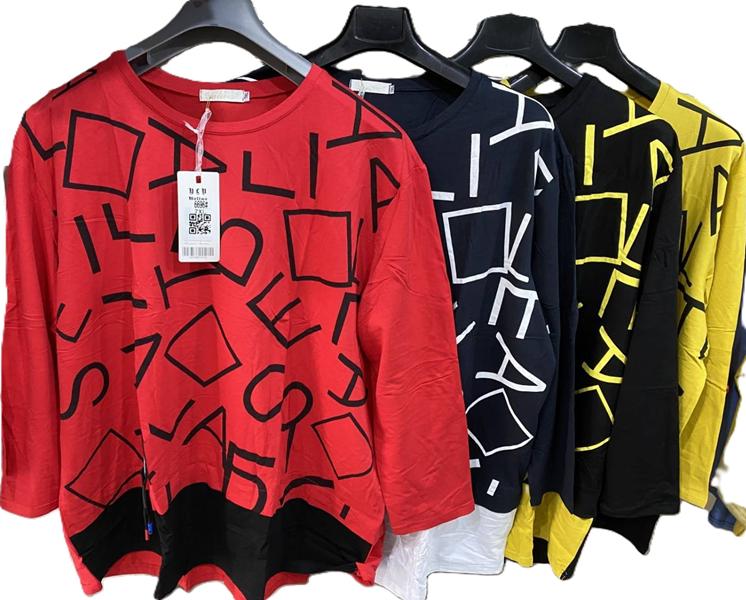 Свитер Immei (6XL-8XL) 6696 navy (деми)