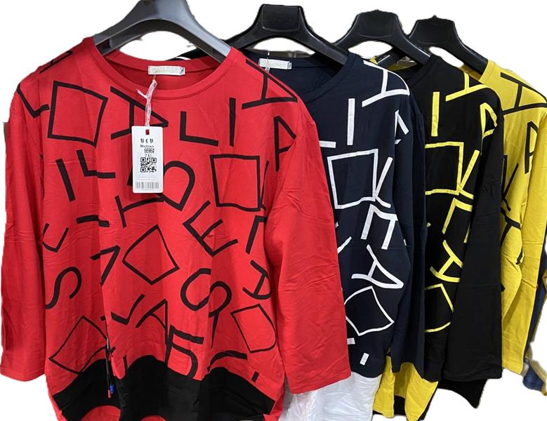 Свитер Immei (6XL-8XL) 6696 red (деми)