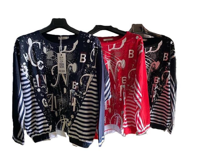 Свитер Immei (6XL-8XL) 6733 red (деми)