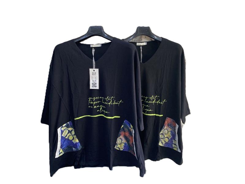 Свитер Immei (6XL-8XL) 7074-7 navy (деми)