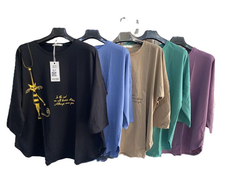 Свитер Immei (6XL-8XL) 7166-7 black (деми)