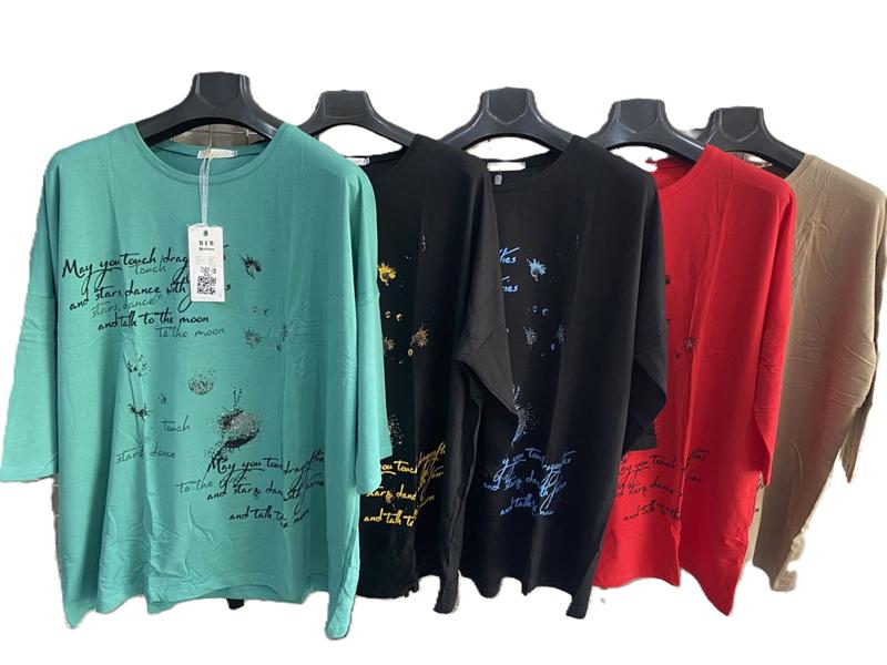 Свитер Immei (6XL-8XL) 7167-7 l.blue (деми)