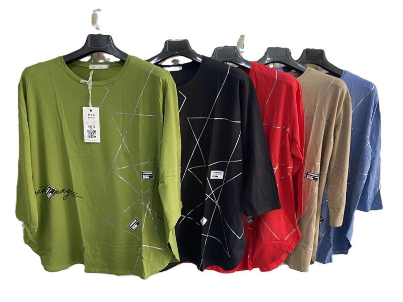 Свитер Immei (6XL-8XL) 7168-7 red (деми)